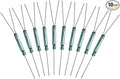 10pcs 4W 3 Pin Reed Switch Reed Contact Normally Open N/O N/C SPDT, Glass Reed Relay Magnetic Induction Switch (2.5mm x 14mm)