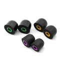 Linsoul Tripowin TP45 Spiral Groove Memory Foam Eartips, 2 Pairs in Ear Monitor Ear Plugs Suitable for 4.5mm-6.5mm Earphone Nozzle (L)