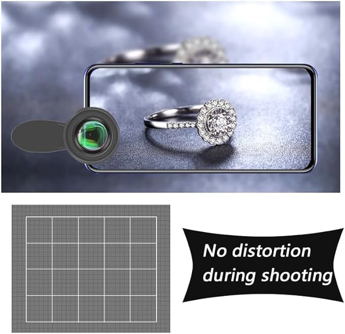 30-120mm Cell Phone Macro Lens, for ipad,iPhone,Samsung, Android, Pixel,Phone Macro Lens