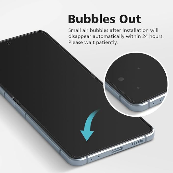 3-Pack Anti-Blue Light Matte Screen Protector For iPhone 12/12 Pro [Support Fingerprint Unlock] Anti-Glare, Anti-Fingerprint [Eye Protection] Bubble-Free Installation with Alignment Jig