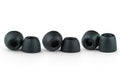 Comply 100 Core Series Memory Foam Replacement IEM Ear Tips, Variety, Black