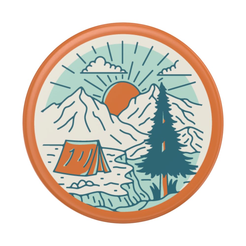 PopSockets Adhesive Phone Grip, Holder, Phone Stand, Nature - Get Outside