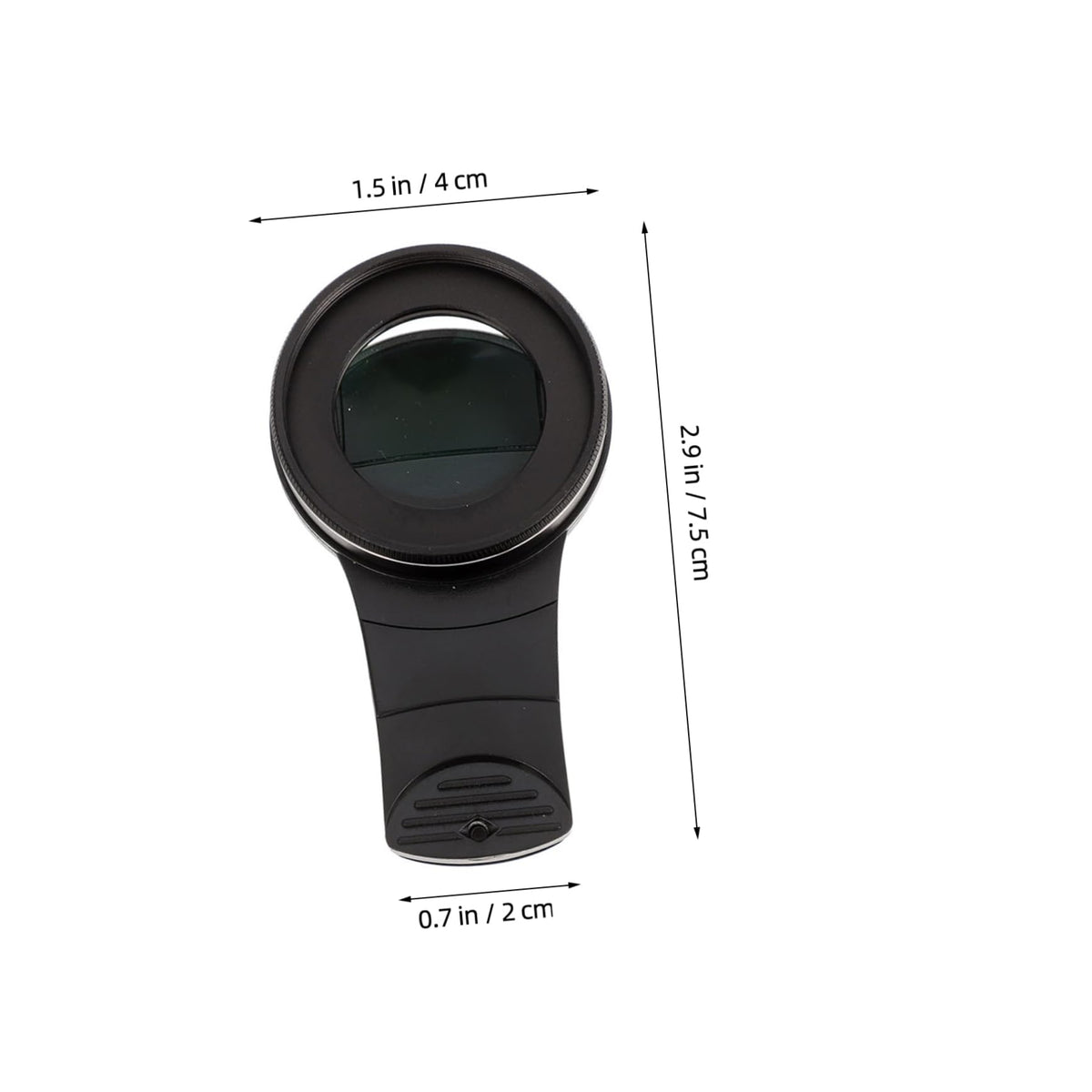 Hemobllo 15X Macro Lens External Phone Lens with Clip Holder High Definition Phone Camera for Flower Jewelry Insect Photography Portable Magnifying Attachment