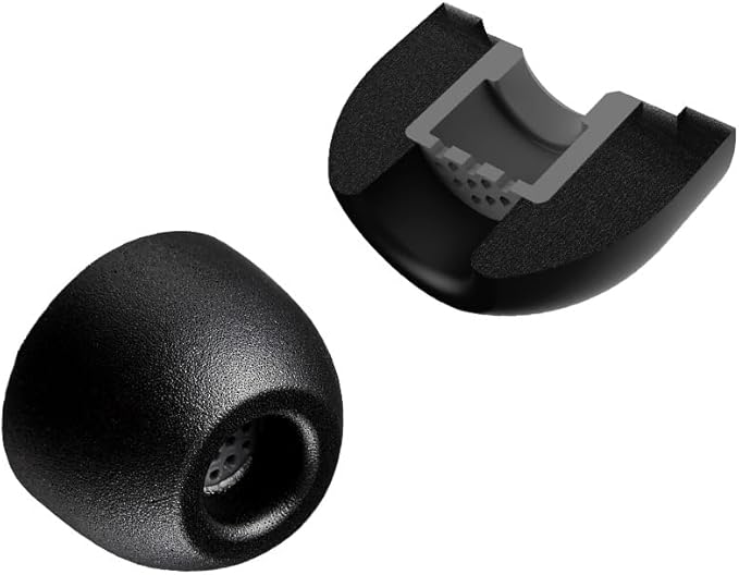 AZLA Foamax Standard (M/ML/L), Foam Earbud Tips, Memory Foam Earbud Tips for Wireless Headphones, Noise Canceling Earbuds Replacement Tips Compatible with Sony, Beats, Samsung, Skullcandy