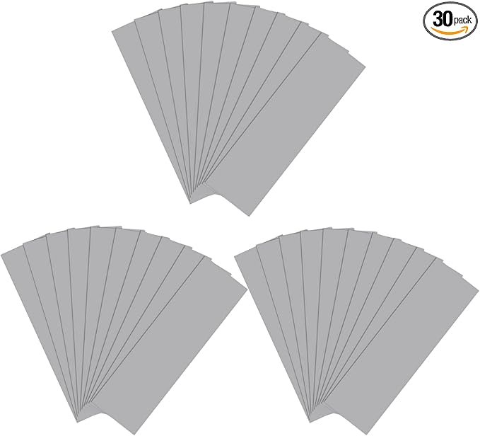 UCEC 30PCS Thermal Pads GPU, 2.6 x 0.8 Inch Reusable Silicone CPU Thermal Pad Conductive Cooling Pad, Excellent Heat Conduction for GPU CPU SSD Heatsink LED IC Chip Motor, 3 x 10 Pack