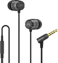 SoundMAGIC E11 Wired Earbuds No Microphone HiFi Stereo Earphones Noise Isolating in Ear Headphones Powerful Bass Tangle Free Cord Black