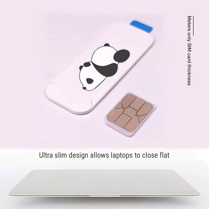 JUNGLE DEER Laptop Camera Cover Slide,Webcam Cover Slide,Protecting Your Privacy Security & Shelter from Breath Lamp – Cute Pattern Design 丨 Fits Laptop & Desktop, PC – Ultrathin for iMac(Cute Panda)
