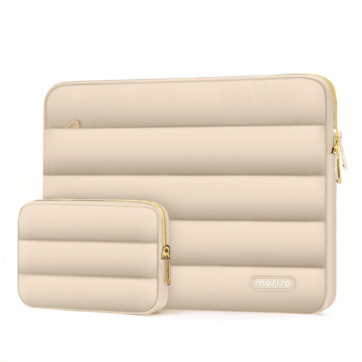 MOSISO Laptop Case 13.3 inch,13-13.3 inch Puffy Laptop Sleeve Carrying Case