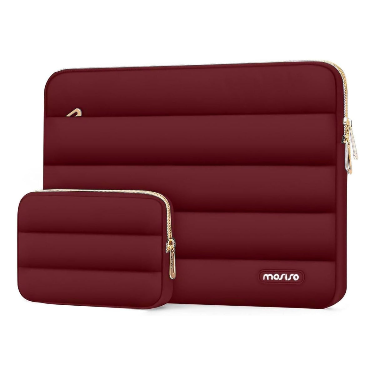 MOSISO Laptop Case 13.3 inch,13-13.3 inch Puffy Laptop Sleeve Carrying Case