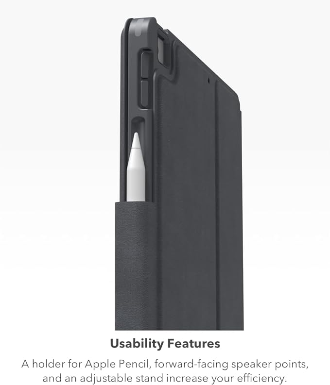 ZAGG Pro Keys Detachable Case and Wireless Keyboard for Apple iPad 11" (A16)/ 10.9 10th GEN, Multi-Device Bluetooth Pairing, Backlit Keyboard, Apple Pencil Holder, 6.6ft Drop Protection, Lightweight