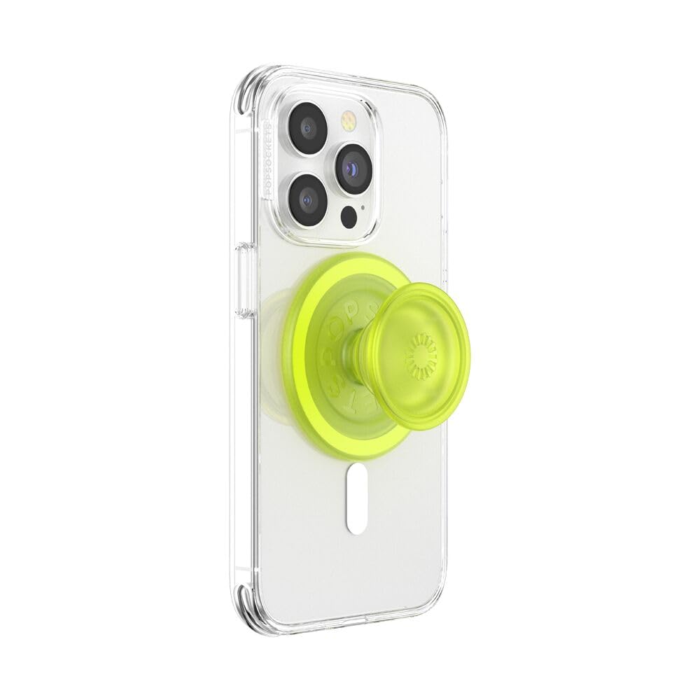 PopSockets Phone Grip for MagSafe, Magnetic Holder- Chartreuly