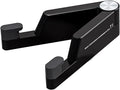 MONEER Cell Phone Stand, Phone Stand for Desk, Foldable & Portable iPhone Stand, Cell Phone Holder Desk Compatible with All Mobile Phone, iPhone, iPad mini, Tablet 4-10.5" (Black)