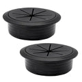 EASYEAH 2 Pcs Desk Grommet 2-3/8" / 60 mm, Desk Hole Cover for Cables