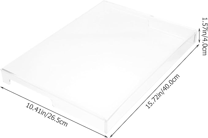ABOOFAN Anti Cat Keyboard Cover Clear Acrylic Laptop Keyboard Protector Mechanical Dust Cover Computer Monitor Stand Case