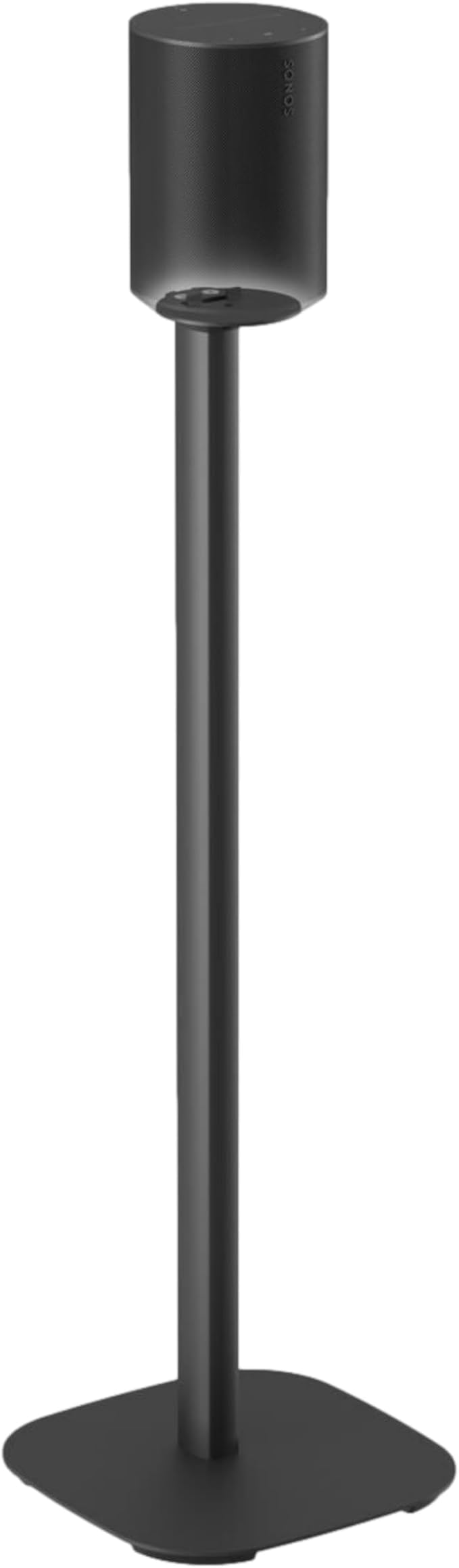 Vogel's SFS 4113 Speaker Floor Stand for Sonos ERA 100, Cable Inlay System, Height: 32,3 inch (82 cm), Exceptionally Stable, Black, 1 Floor Stand