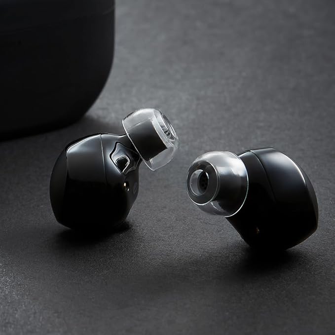 AZLA SednaEarfit XELASTEC 2 (S) - Earbud Tips for Wireless Headphones - Noise Canceling Earbuds Replacement Tips - Eartips Compatible with Sony, Samsung, Beats, JLab, Skullcandy, Sennheiser