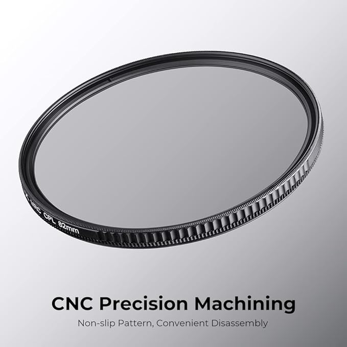 67mm Circular Polarizers Filter, K&F Concept 67MM Circular Polarizer Filter HD 28 Layer Super Slim Multi-Coated CPL Lens Filter (Nano-X Series)
