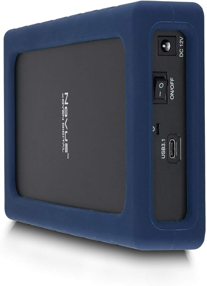 Oyen Digital Novus 20TB External USB-C 7200RPM Hard Drive, (3N1-C-20T-BL)
