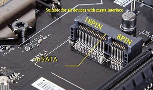 Dogfish mSATA SSD 240GB 3D NAND TLC SATA III 6 Gb/s, mSATA (30x50.9mm) Internal Solid State Drive - Compatible with Desktop PC Laptop - (MSATA 240GB)