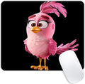 Square Mouse Pad Cute Pink Bird-1,Gaming Mouse Pads for Desk,Soft Computer Waterproof Non-Slip Mouse Mat