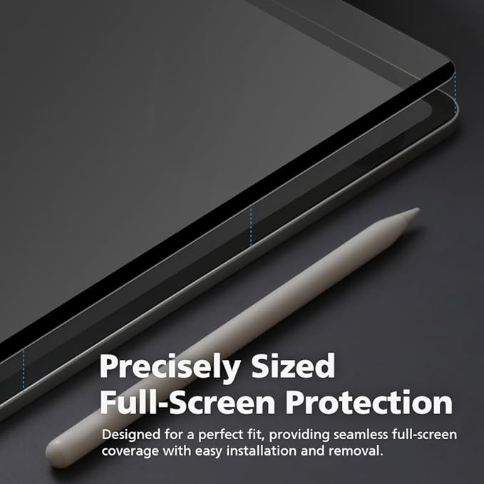 Magnetic 4-Way 360 Degree Privacy Screen Protector for iPad Pro 6th/5th/4th/3rd Generation 11 Inch, Removable Reusable Anti-Spy Anti-Glare Anti-Fingerprint [Landscape and Portrait Mode at