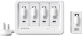 Gitryin 1 Lightning Retractable Wall Charger and 12-in-1 Desktop Charging Station with 4 Type-C Retractable Wall Chargers