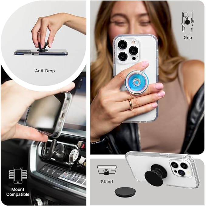 PopSockets Phone Grip with Expanding Kickstand, Adhesive Grip - Sunnyside
