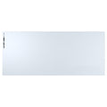 Pulsar - Superglide Premium Glass Mouse Pad XXL ALUMINO-Silicate Glass Surface Anti-Slip Fully Molded high-Density Silicone Rubber 38.5in x 16.5in (XXL, White)