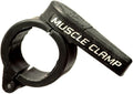 York Barbell 1″ Muscle Clamp Collars Pair – Quick Release Olympic Barbell Clamps with Anti-Slip TPR Grip, Secure Chrome for Weightlifting & Powerlifting – Durable Black Finish