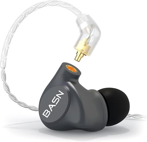 BASN Metalen 4 Drivers in-Ear Monitor Headphones, Wired Earbuds