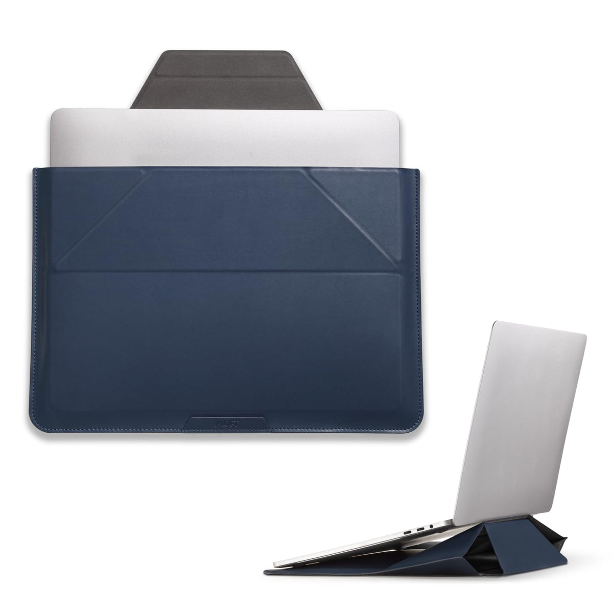 MOFT Laptop Carry Sleeve with Stand &Smart Storage for 14" Laptop for Work