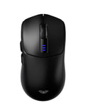 AULA SC580 Wireless Gaming Mouse, Tri-Mode 2.4G/BT5.0/USB-C Gaming Mouse, 12000 DPI Rechargeable Wireless Mouse with 6 Programmable Buttons, Ergonomic Computer Mouse for Laptop/PC/Mac/Tablet