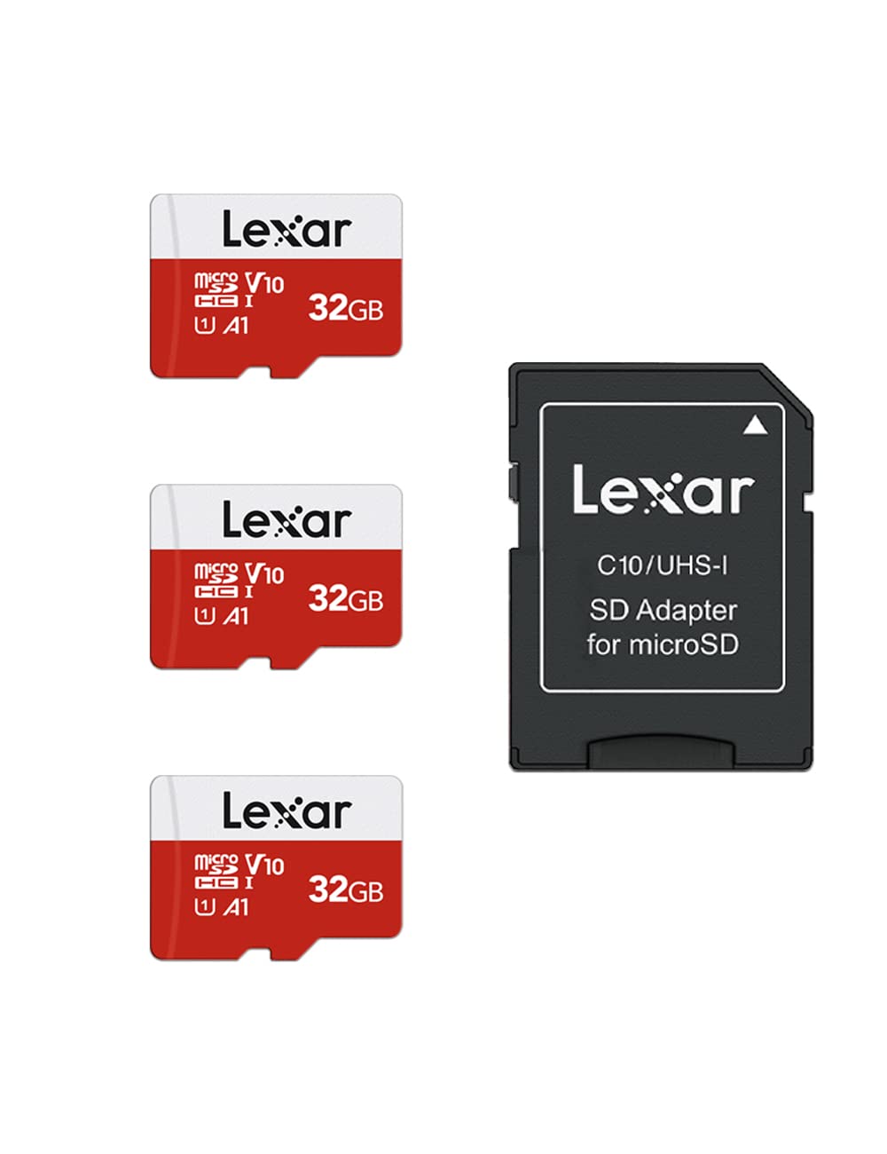 Lexar E-Series 32GB Micro SD Card 2 PK microSDHC UHS-I Flash Memory Card
