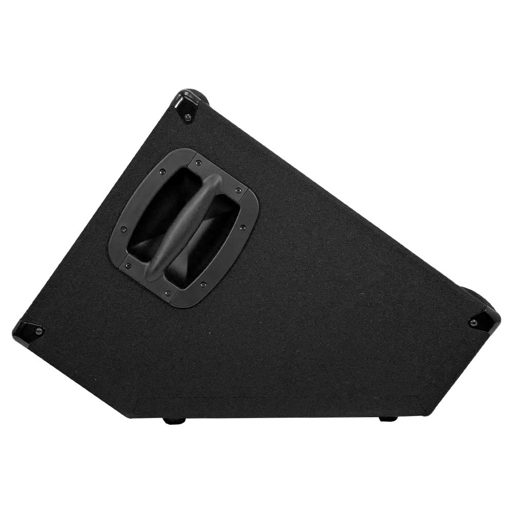 Seismic Audio - SA-10MT-PW-Pair - Pair of Powered 2-Way 10" Floor / Stage Monitor Wedge Style with Titanium Horns