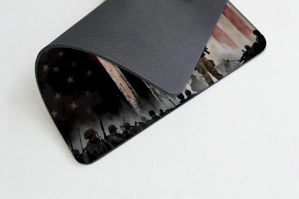 Sunshine Warrior Flag Mouse pad Customized Mousepad Non-Slip Rubber Base Mouse Pads for Computers Laptop Office Desk Accessories Mouse pad