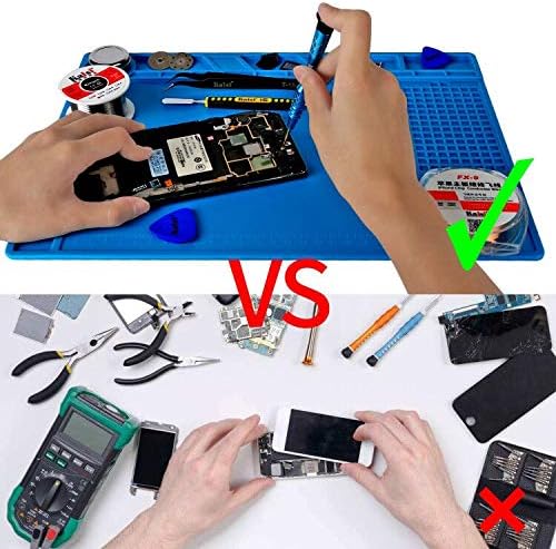 Kaisi S140 Magnetic Insulation Silicone Soldering Mat Magnetic Repair Mat