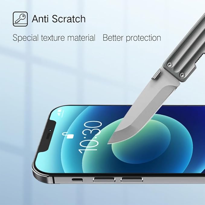 PERFECTSIGHT Screen Protector Compatible with Apple iPhone 12 Pro Max 2020 6.7 inch, [HD Clear Medical Device] Anti-Blue Light/Phone Radiation Tempered Glass