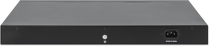 Intellinet 28-Port L2+ Fully Managed PoE+ Switch - with 24 Gigabit Ethernet Ports and 4 SFP+ Uplinks – 370W Power Budget, 30W per Port Max – 3 Yr Mfg Warranty – 561846
