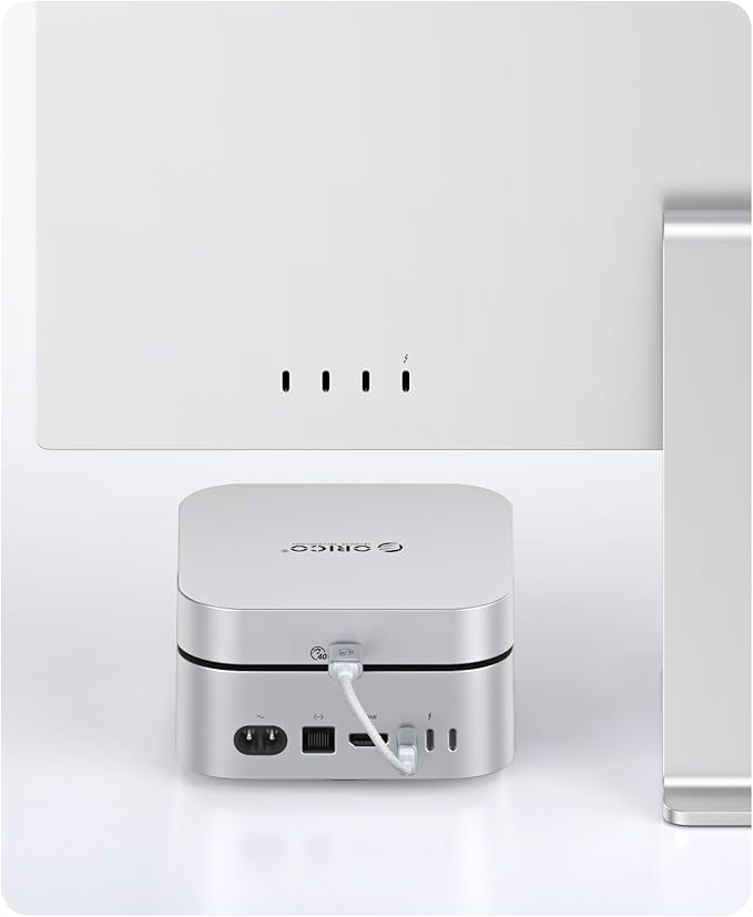 ORICO MiniMate Pro 512GB External SSD Compatibility with Mac mini M4, 40Gbps High Speed Trasmission, Portable Solid State Drive, M4Pro (512GB)