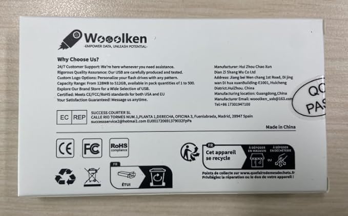 USB 3.0 Flash Drive 64GB 5 Pack, Wooolken High Speed USB 3.0 Thumb Drives Sleek Metal Flash Drives with Keychains, Memory Stick, USB Drive for PC/Computers/Mac/Laptops