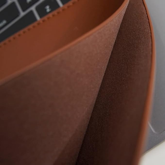 Laptop Sleeve 15 Inch Compatible with MacBook Pro 16 A2991 M3 A2780 A2485 A2141 MacBook Pro Retina 15 Color Dark Brown