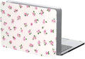 Compatible with MacBook Air 13.3 13.6 Inch Case 2022 2021 2020 2019 Plastic Hard Shell Case Cover,13.6 Air (A2681) M2 2022, Pink Rose
