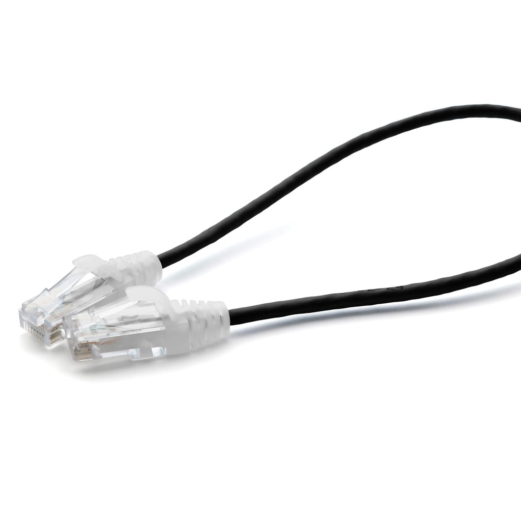 TRUECABLE Cat6 Component Rated Patch Cable, Unshielded (U/UTP), 5ft, Black, 28AWG Stranded Pure Copper, Snagless 10G High-Speed Ethernet Cable, PoE++ 4PPoE 100W, UL Listed, RoHS-3, 1 Pack