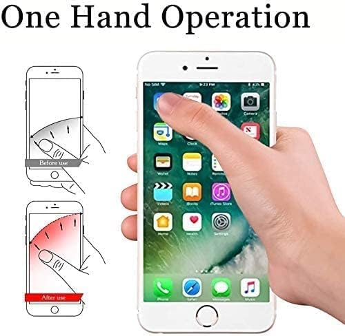 3 Pack Fashionable Clear Glitter Expandible Collapsible Moblile Phone Grip Stand Holder for Smartphones and Tablets Cell Phone Accessory-5 ((Rose Gold Mix Colorful Glitter Purple Blue))