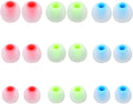 Silicone Replacement Earbud Tips Earbud Covers Ear Tips Fit for in-Ear Headphones (Inner Hole 3.8mm -5.1mm) Earbud Replacement Tips 9 Pairs