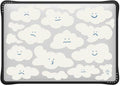 CASETiFY Impact MacBook Air 13" (M1/Intel) Case [Cushioned Impact Corners/Scratch-Resistant/Anti-Slip Grip] - Cute Clouds - Clear Black