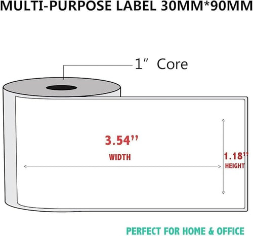 200 Pcs Cable Labels - Waterproof Wire Cord Label, Tear Resistant Wire Labels, Self Adhesive Cord Organizing Label, for Cable Management, Compatible with PUQU AQ20 Label Makers(Green) 30x90mm