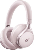 Soundcore by Anker, Space One, Active Noise Cancelling Headphones, 2X Stronger Voice Reduction, 40H ANC Playtime, App Control, LDAC Hi-Res Wireless Audio, Comfortable Fit, Clear Calls, Bluetooth 5.3