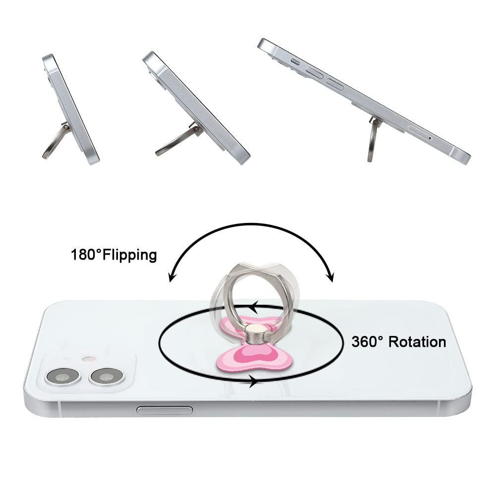 Bonoma Butterfly Phone Ring Holder,3 Pack