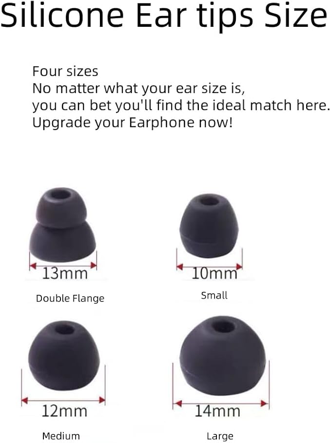 Replacement Ear Tips for Beats Urbeats2.0 Tour2.0 ibeats Beats x, Beats Flex Secure Fit for Powerbeats Pro Silicone Earbuds Washable Sweat-Resistant Noise Isolation 8 Pairs (Purple)
